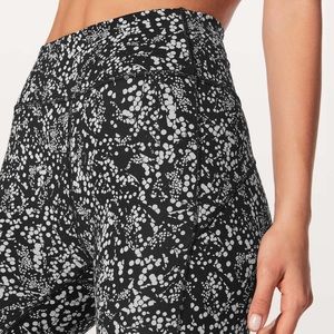 Lululemon Black Leggings w/ white dots